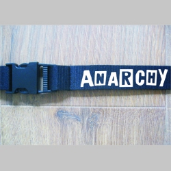 Anarchy textilná šnúrka na krk ( kľúče ) materiál 100% polyester